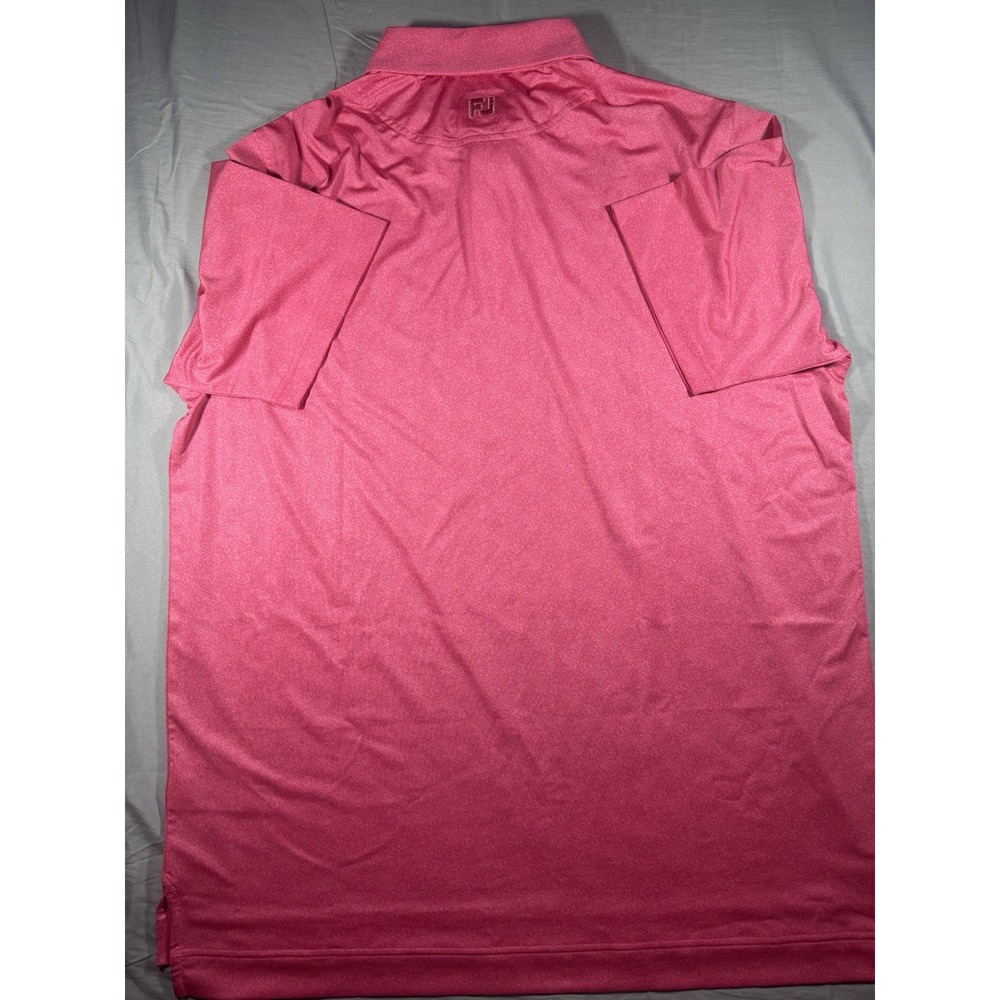 Footjoy Men's Pink Short Sleeve Polo Size XL NWT - Picture 3 of 6
